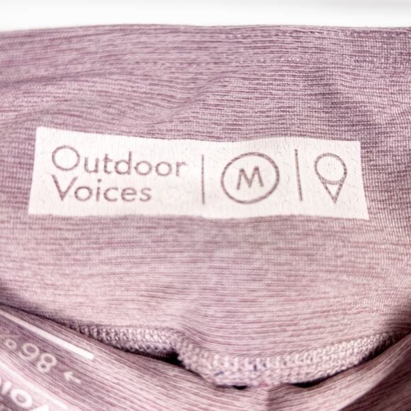 Outdoor Voices Warmup Leggings Santa Fe Rust Yoga Walking Pilates Womens Size M - Picture 6 of 10